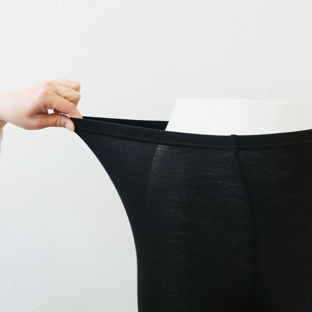 メリノウール テレコ レギンス メリノウール テレコ レギンス