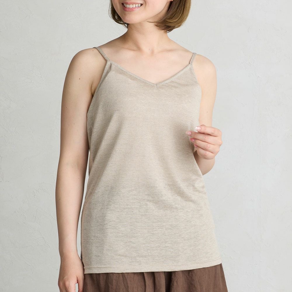 リネン キャミソール span公式オンラインショップ