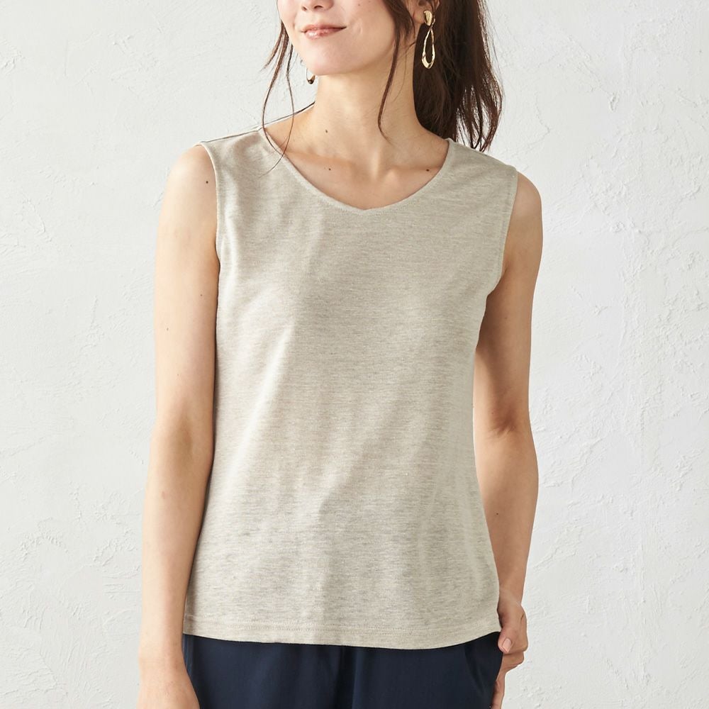 リネンタンクトップ span公式オンラインショップ
