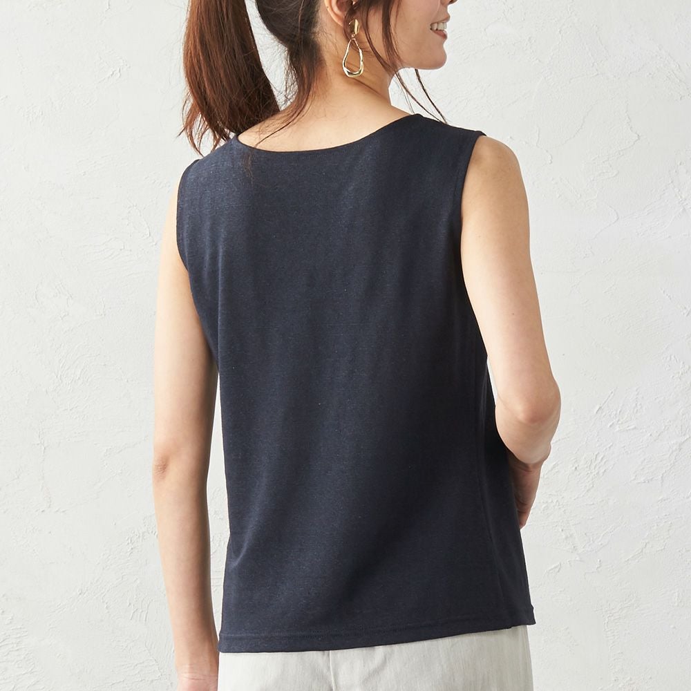 リネンタンクトップ span公式オンラインショップ