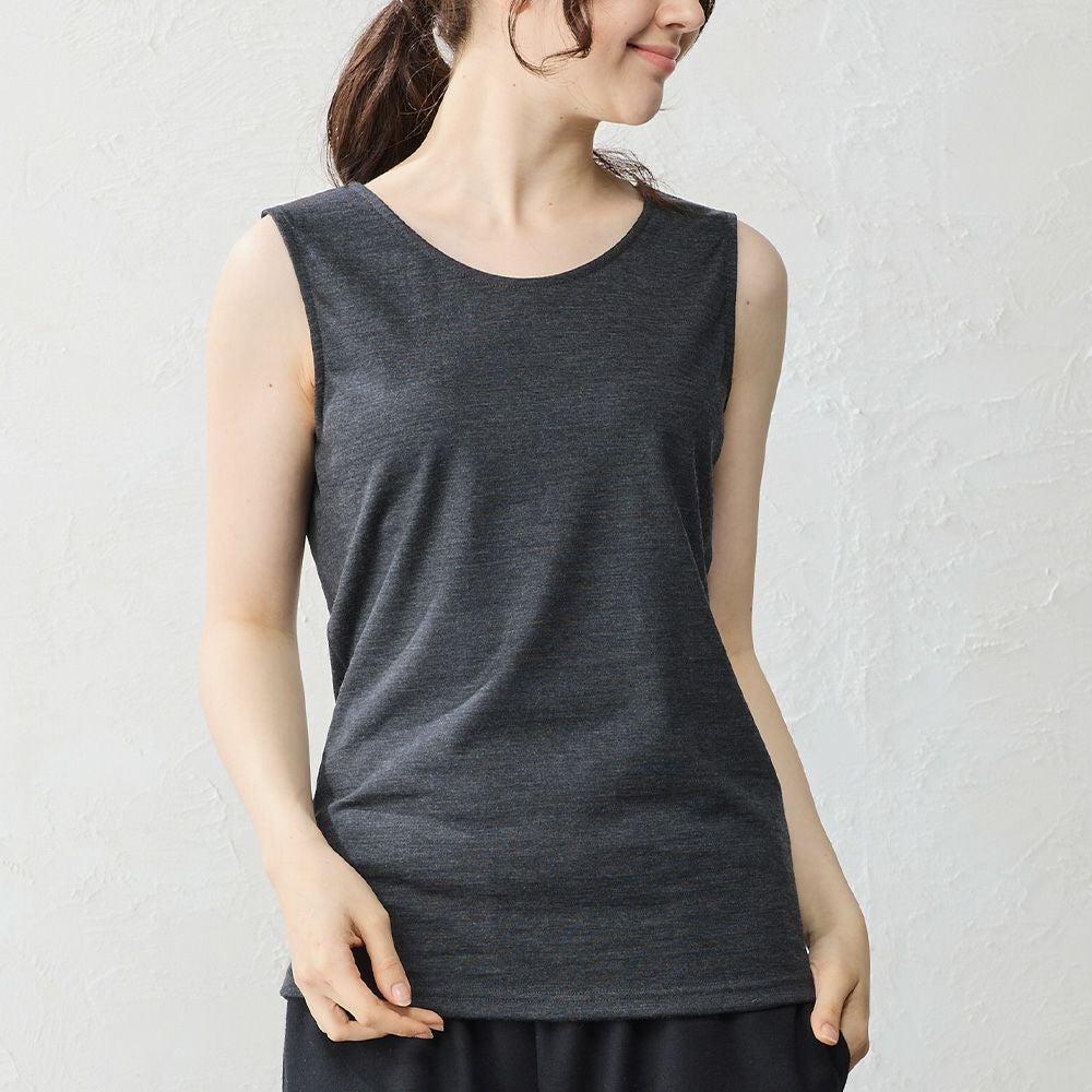 日本製 メリノウールタンクトップ span公式オンラインショップ