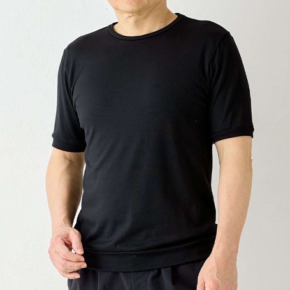 Super140's】メンズ メリノウールラグランTシャツ 【Super140's