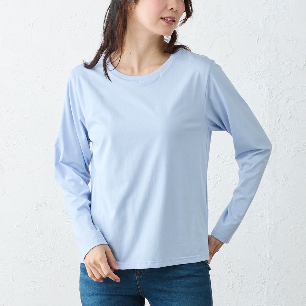 日本製 コットンドレスTシャツ 長袖 span公式オンラインショップ