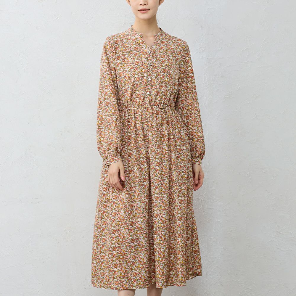 【美品】Bonpoint リバティ花柄　デュセス　ワンピース　2A 1721-79018_23.jpg