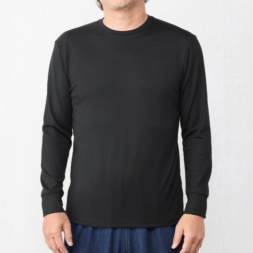 Super140's】メンズ メリノウール 長袖Tシャツ span公式オンラインショップ